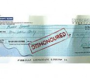 bounced cheque sample